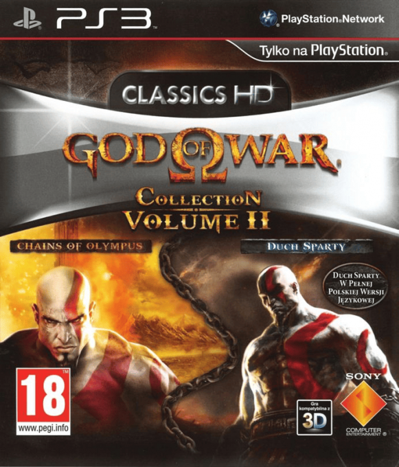 God of War Collection - Volume II — box-2D (PL)