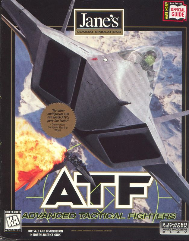 Jane's Combat Simulations Advanced Tactical Fighters box art