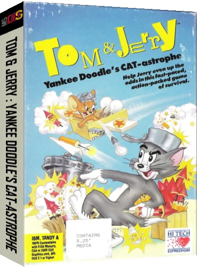 Tom & Jerry - Yankee Doodle's CAT-astrophe — box-3D (US)