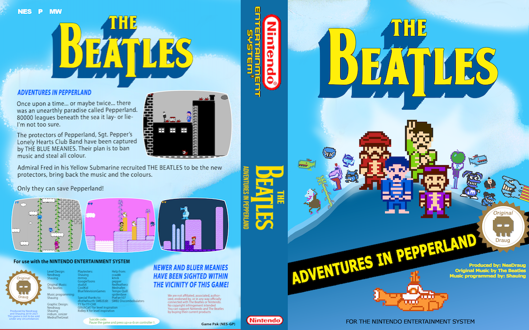 Beatles, The - Adventures in Pepperland — box-texture (WOR)