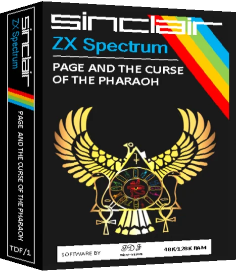 Page and the Curse of the Pharaoh — box-3D (EU)