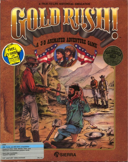 Gold Rush! box art