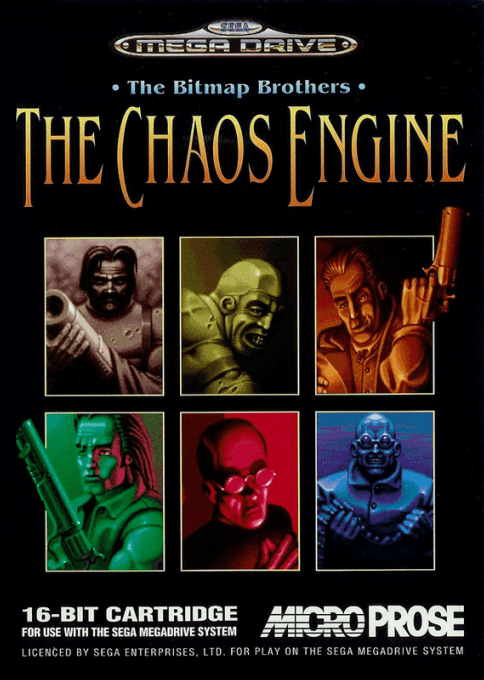 Chaos Engine, The — box-2D (EU)