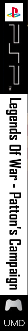 Legends of War - Patton's Campaign — box-2D-side (US)