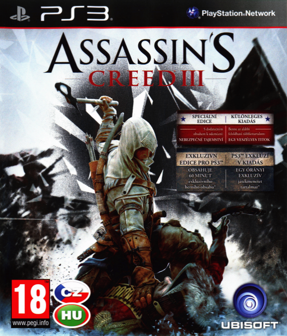 Assassin's Creed III — box-2D (CZ)