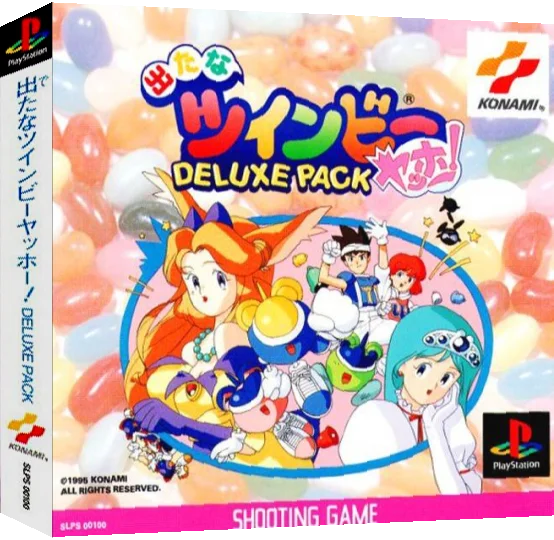 Detana Twinbee Yahoo! Deluxe Pack — box-3D (ASI)