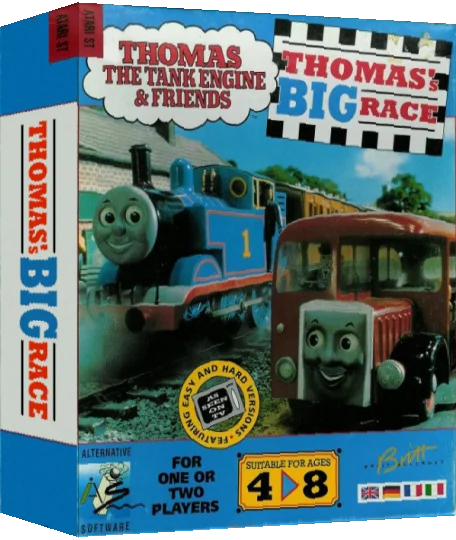 Thomas the Tank Engine - Thomas's Big Race — box-3D (EU)