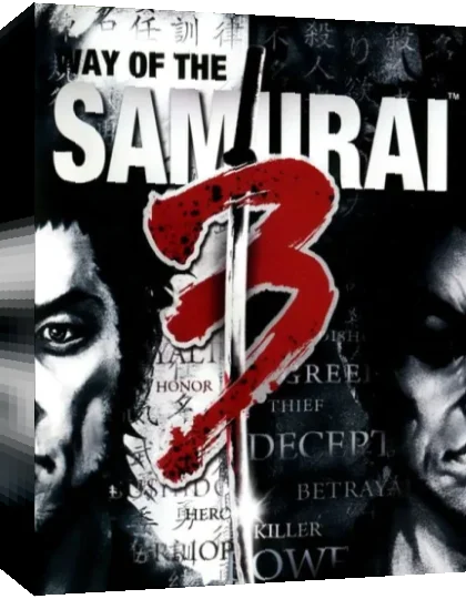 Way of the Samurai 3 — box-3D (EU)