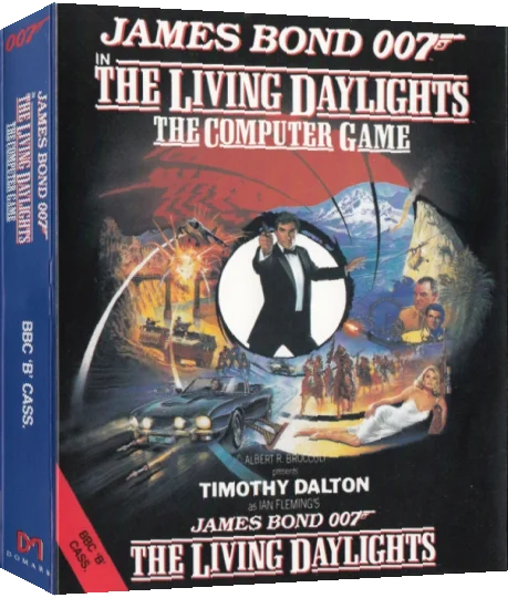 James Bond 007 In The Living Daylights - The Computer Game — box-3D (EU)