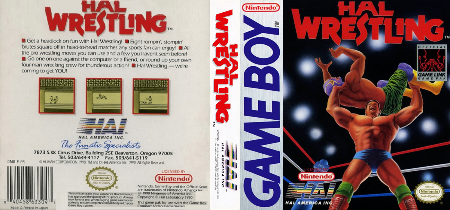 Hal Wrestling — box-texture (US)