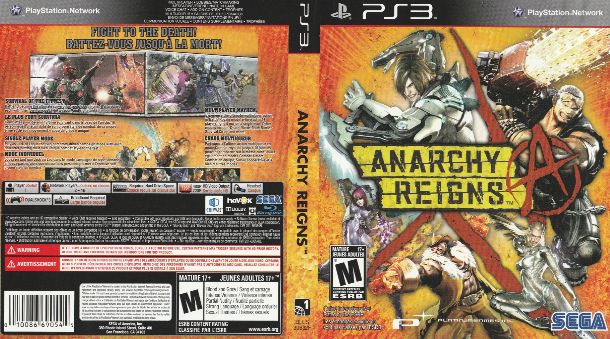 Anarchy Reigns — box-texture (CA)
