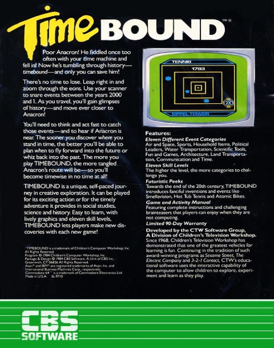 Timebound — box-2D-back (US)