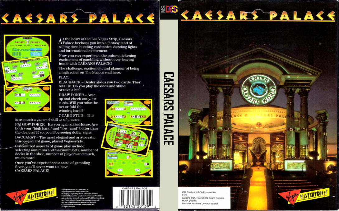 Caesars Palace — box-texture (US)