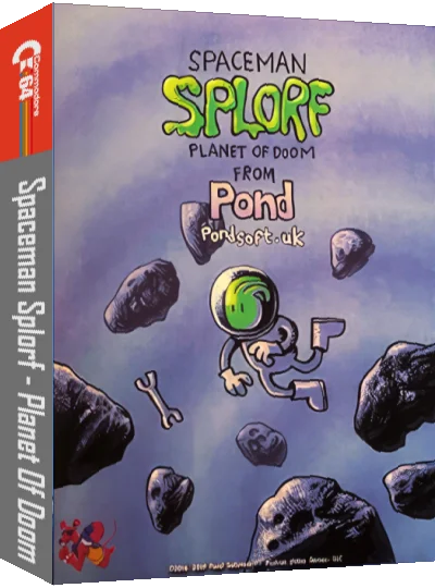 Spaceman Splorf : Planet of Doom — box-3D (WOR)