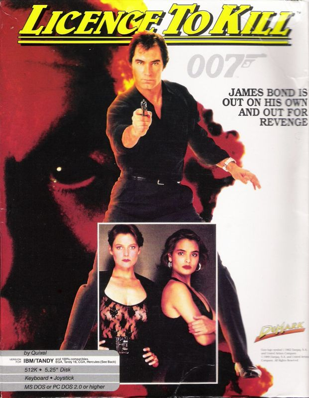 007 - Licence To Kill box art