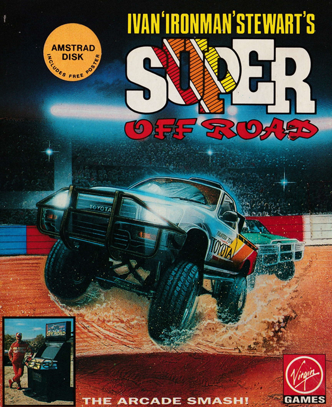 Ivan 'Ironman' Stewart's Super Off Road box art