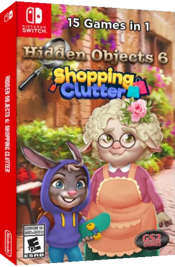Hidden Objects 6 - Shopping Clutter — box-3D (US)