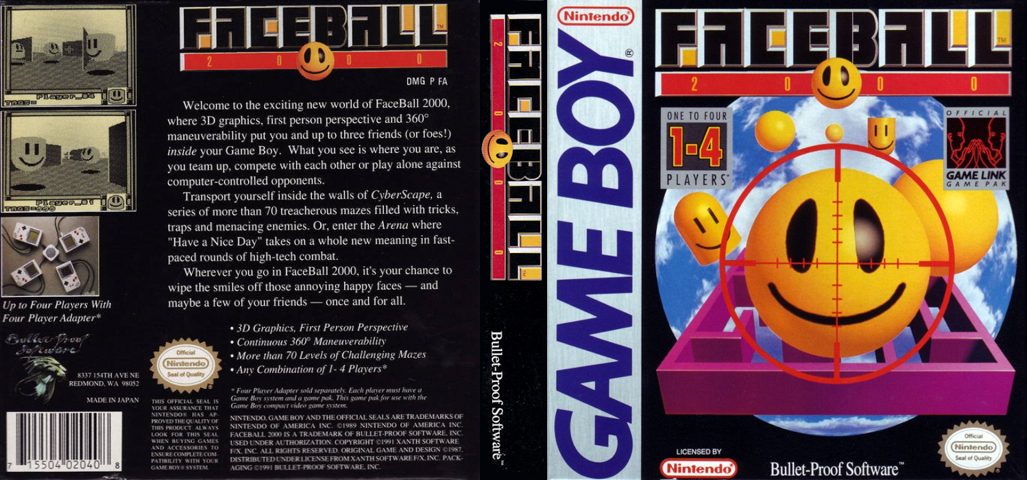 Faceball 2000 — box-texture (US)