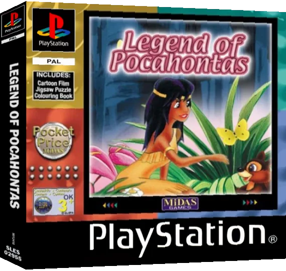 Legend Of Pocahontas — box-3D (EU)