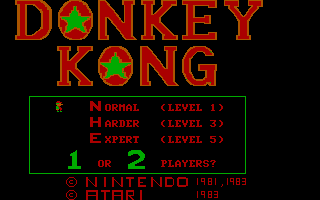 Donkey Kong — sstitle (US)