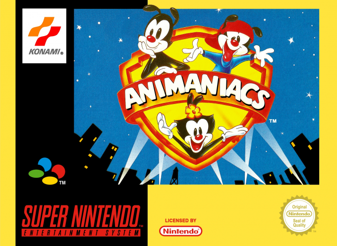 Animaniacs — box-2D (EU)