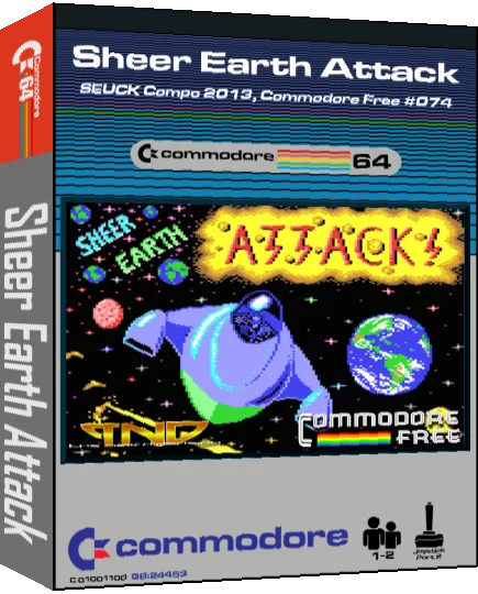 Sheer Earth Attack — box-3D (CUS)