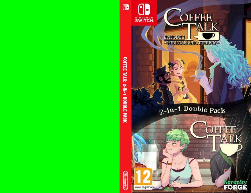 Coffee Talk 1 & 2 Double Pack — box-texture (EU)