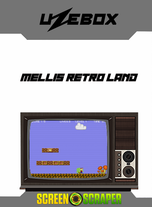 Melli's Retro Land box art