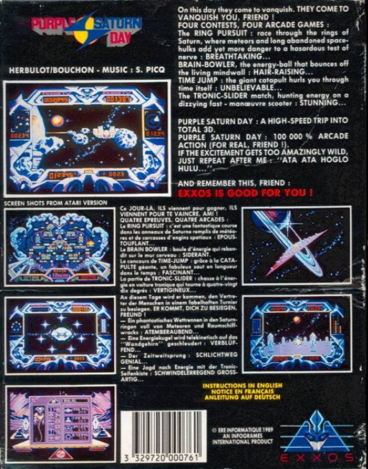 Purple Saturn Day — box-2D-back (US)