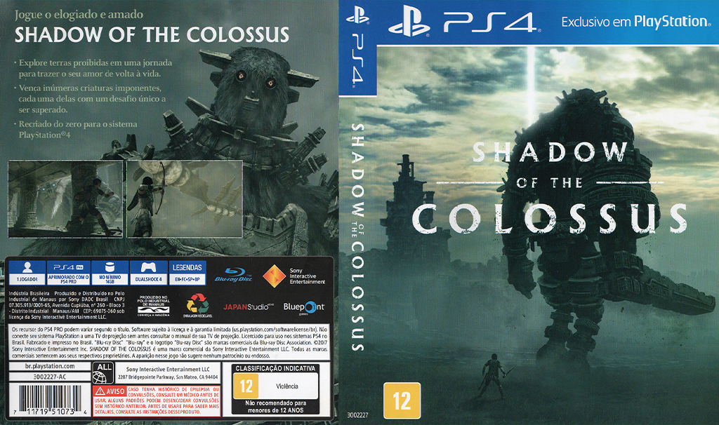 Shadow of the Colossus — box-texture (BR)