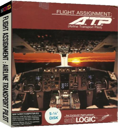 Flight Assignment Airline Transport Pilot — box-3D (US)