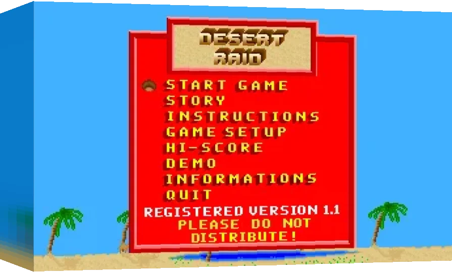 Skunny's Desert Raid — box-3D (WOR)