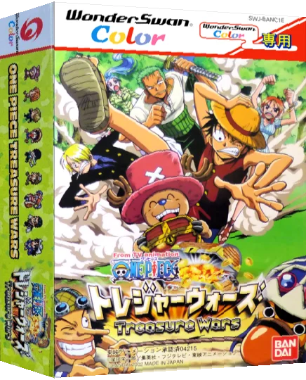 From TV Animation One Piece - Treasure Wars — box-3D (JP)