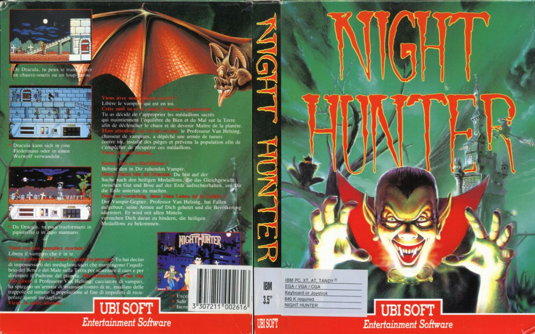 Night Hunter — box-texture (EU)