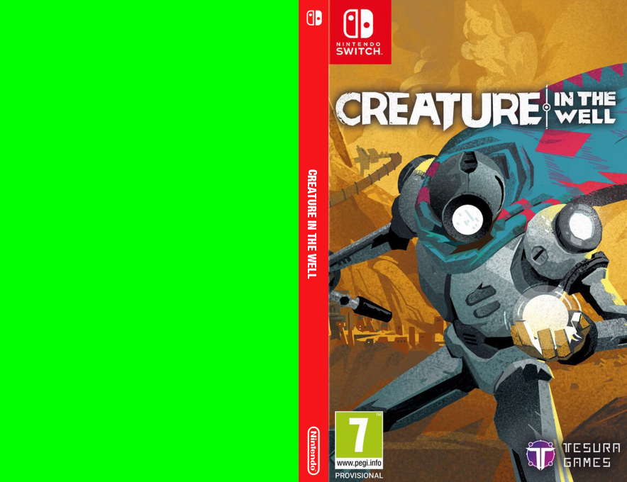 Creature in the Well — box-texture (EU)