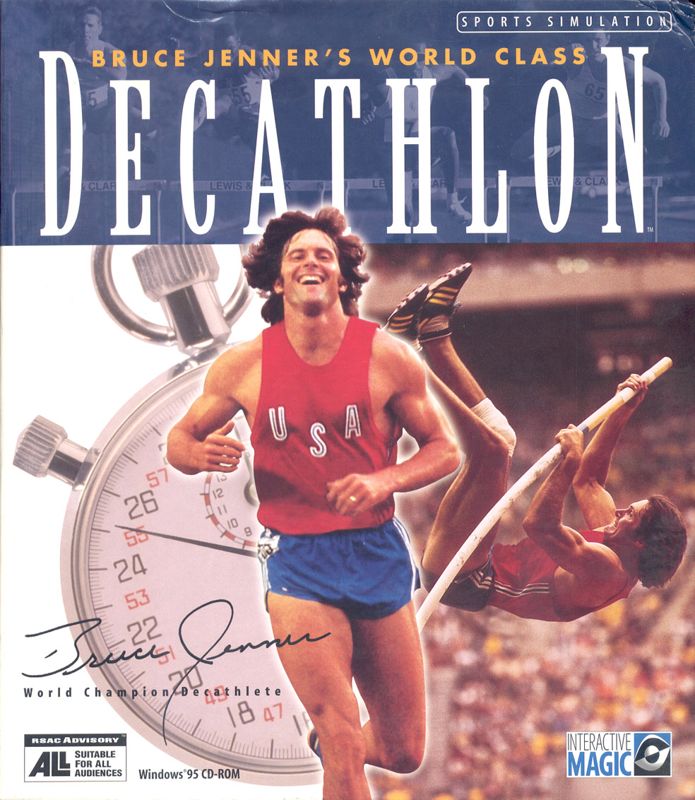 Bruce Jenner's World Class Decathlon box art