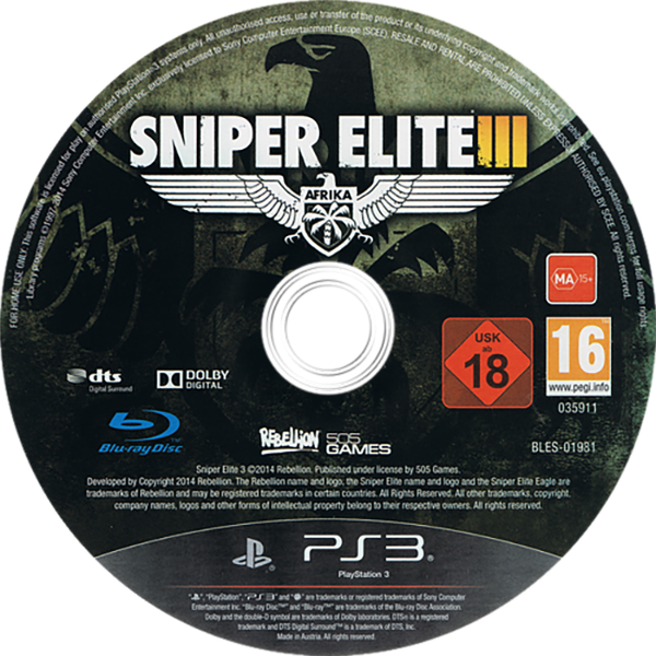 Sniper Elite III — support-texture (EU)