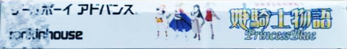 Hime Kishi Monogatari - Princess Blue — box-2D-side (JP)