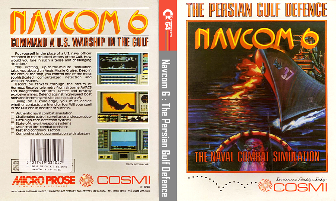 Navcom 6 - The Persian Gulf Defence — box-texture (EU)