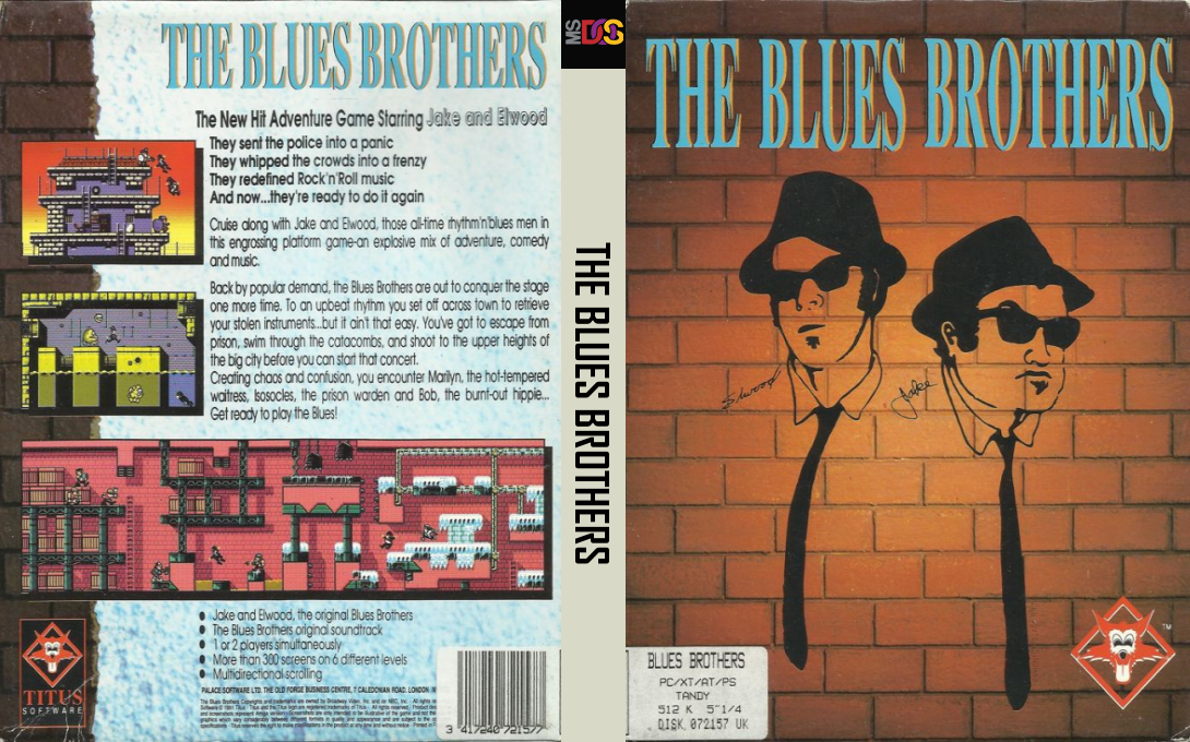 Blues Brothers, The — box-texture (EU)