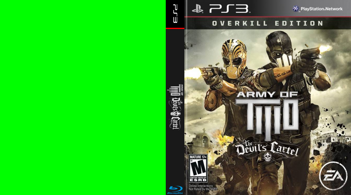 Army of Two - The Devil's Cartel — box-texture (US)
