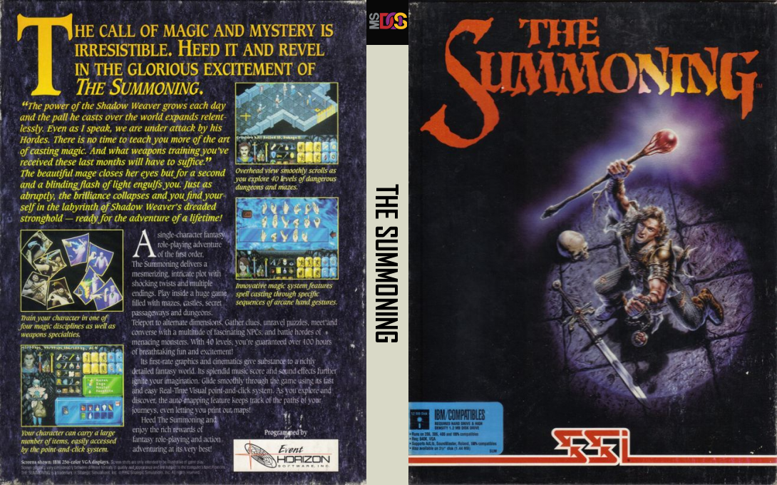 Summoning, The — box-texture (US)