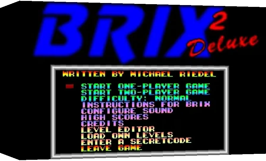Brix 2 Deluxe — box-3D (WOR)