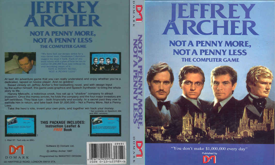 Not a Penny More, Not a Penny Less — box-texture (EU)