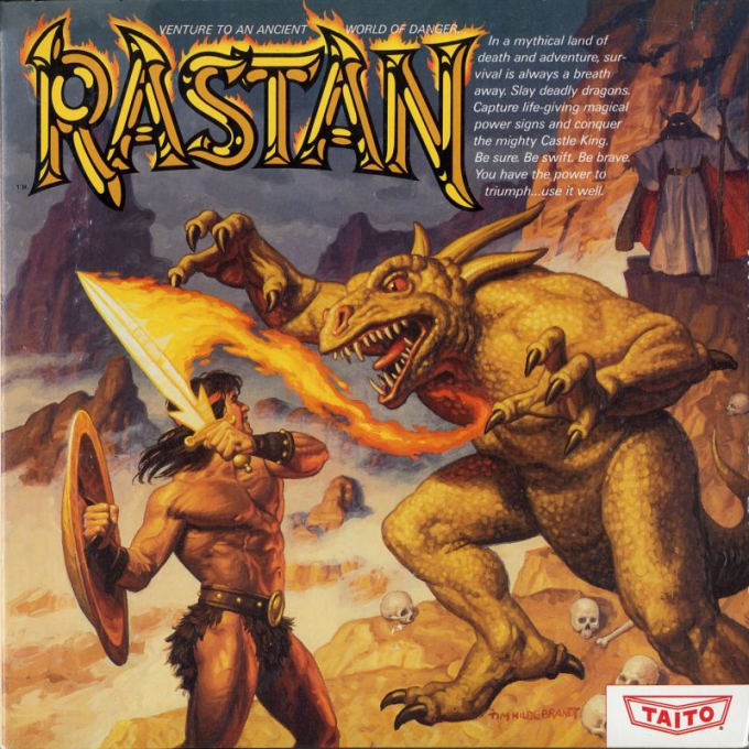 Rastan box art