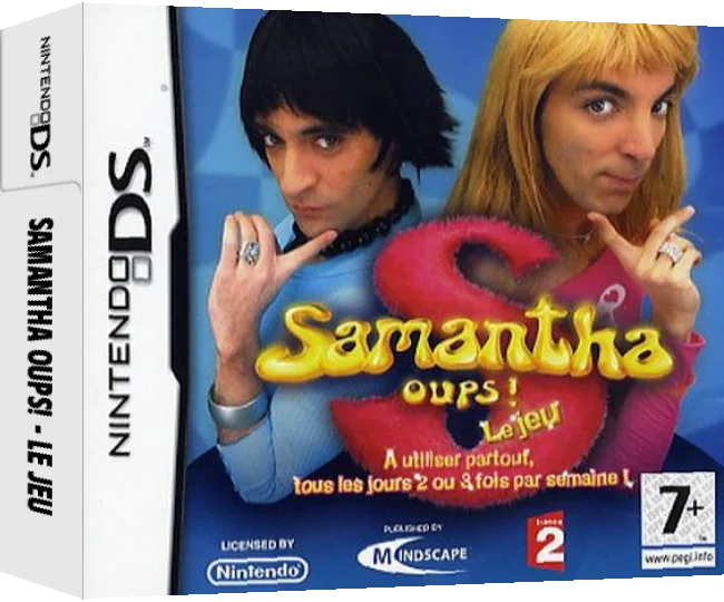 Samantha Oups! - Le Jeu — box-3D (EU)