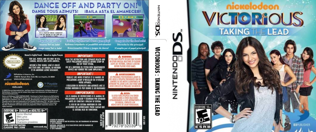 Victorious - Taking the Lead — box-texture (US)