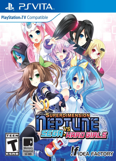 Hyperdimension Neptunia Vs Sega Hard Girls box art