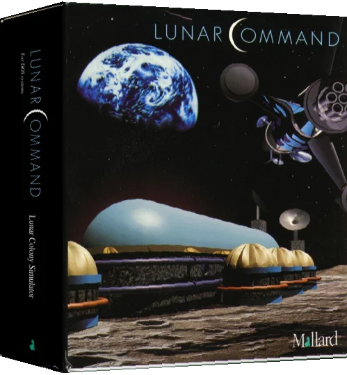 Lunar Command — box-3D (US)