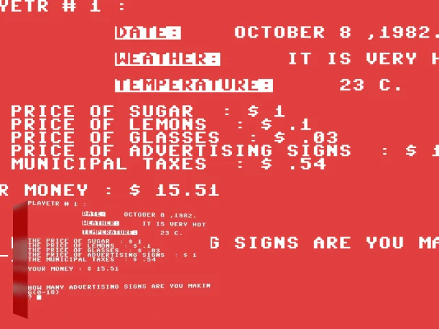 Lemonade Stand — mixrbv2 (WOR)